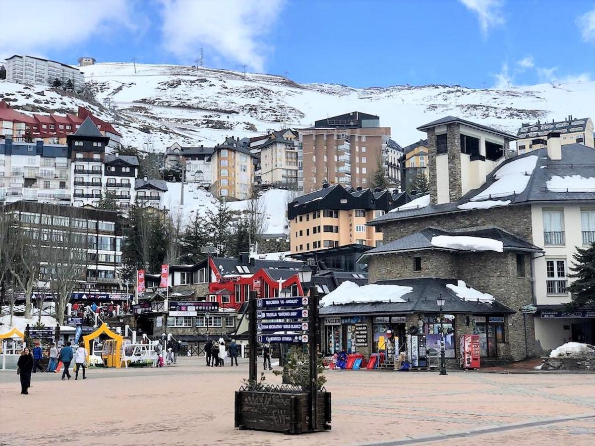 Ski & Snow Apartmentos By Todosierranevada - Plaza Principal Junto A Los Telecabinas Sierra Nevada Ngoại thất bức ảnh